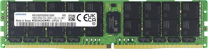 Samsung 128GB DDR4 2933MHz ECC LRDIMM Server RAM