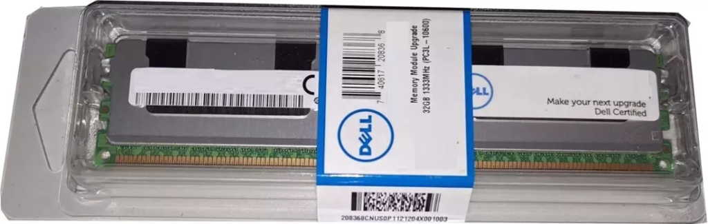 Dell A6994464 32GB PC3L-10600R DDR3-1333MHz ECC Server Memory